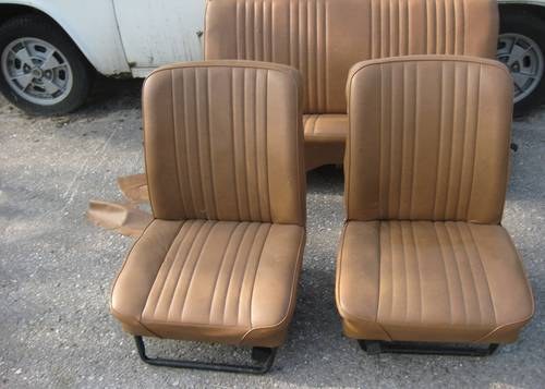 1972 Escort MK1 front seats -tan In vendita