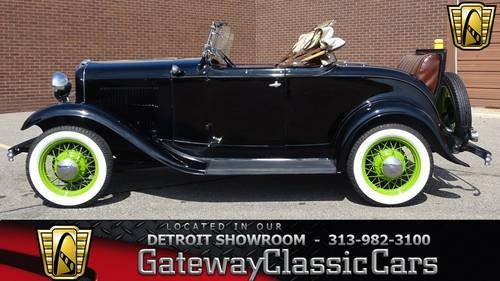 1932 Ford Model B Roadster #979DET For Sale