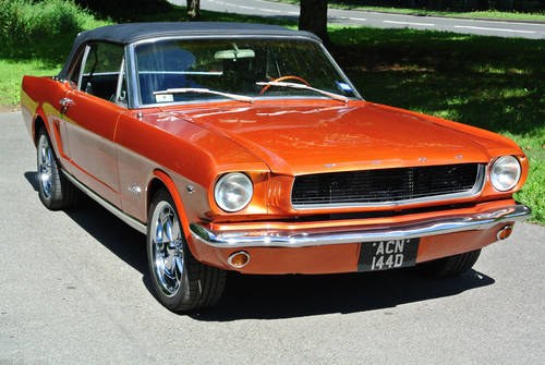 1966 Ford Mustang Convertible V8 Automatic SOLD