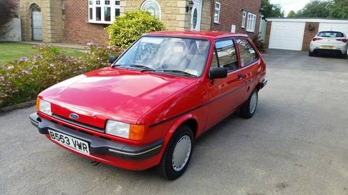1985 Fiesta MK2 1.1 Popular Plus For Sale