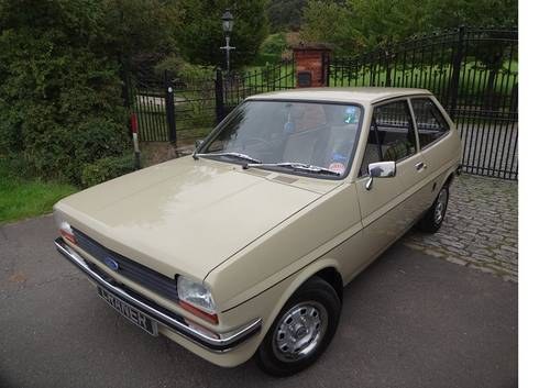 1980 Ford Fiesta 1100cc 3 door hatchback VERKAUFT