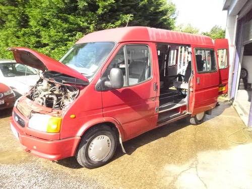 1997 Ford transit 80. 2.5D auto with disabled lift.  VENDUTO