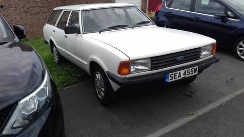 1981 Ford cortina mk5 estate For Sale by Auction