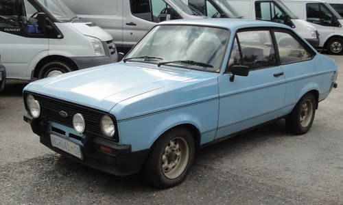 1980 Ford Escort MK2 1600 Sport Project For Sale by Auction