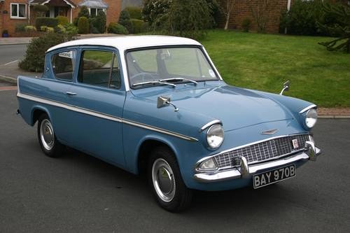 Ford Anglia super 125e 1964 ground up restoration SOLD