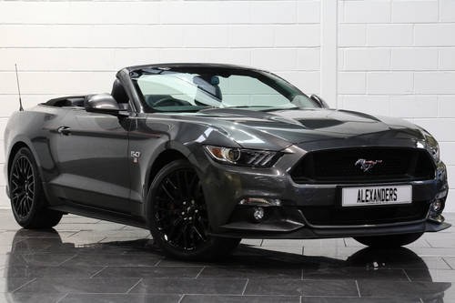 2017 17 17 FORD MUSTANG 5.0 GT V8 CONVERTIBLE AUTO In vendita