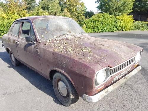 **OCTOBER ENTRY** 1972 Ford Escort 1.1 BARN FIND For Sale by Auction