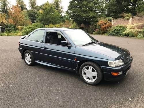 DECEMBER ENTRY** 1994 Ford Escort RS 2000 16V 4x4 For Sale by Auction