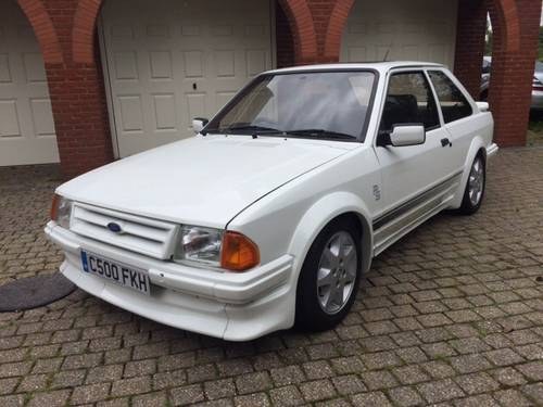 1986 Ford Escort RS Turbo Mk1 For Sale