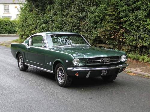 1965 Ford Mustang Fastback 289 V8 Auto In vendita