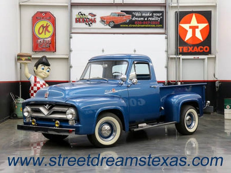 1955 Ford F-100 with Thunderbird 312 55-4340C