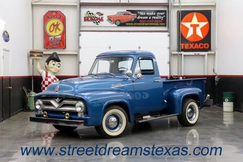 1955 Ford F-100 with Thunderbird 312 55-4340C SOLD