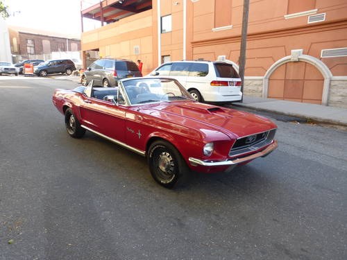 1968 Ford Mustang 289 Convt. Nice Driver - SOLD