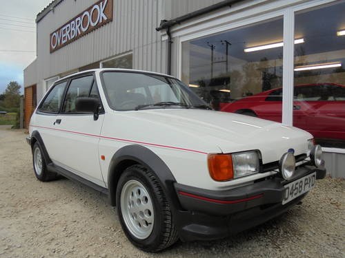 1987 Ford Fiesta XR2 MK2 ** 55K MILES FROM NEW *1 OWNER ** 31 SER For Sale