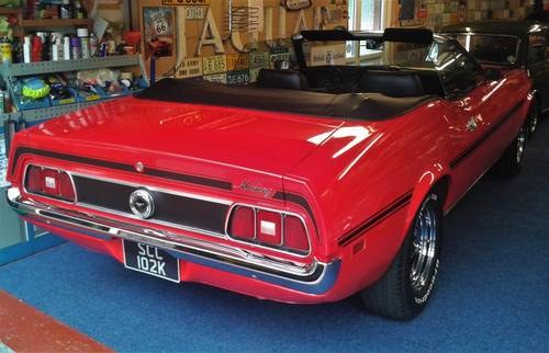 1972 Mustang Convertible, 'Dry State' Car, SOLD! VENDUTO