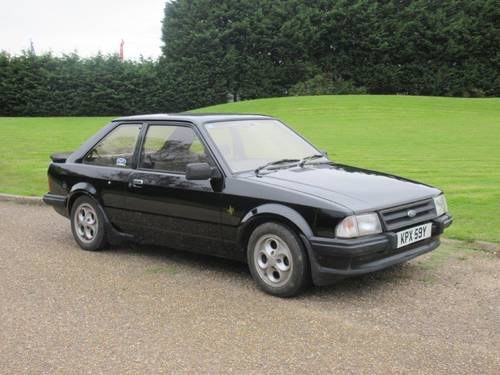 1982 Ford Escort XR3 At ACA 4th November  For Sale