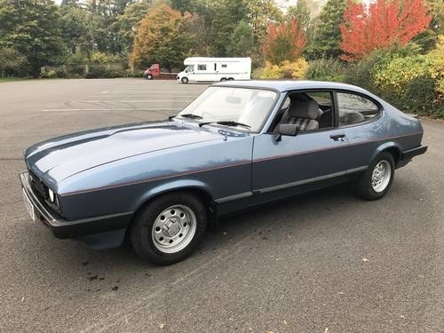 OCTOBER AUCTION. 1984 Ford Capri 1.6 LS For Sale by Auction
