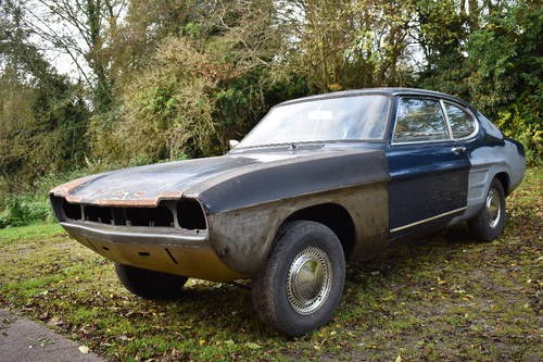 Lot 2 - A 1968 Ford Capri 1600L project - 05/11/17 For Sale by Auction