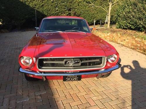 1967 Ford Mustang - Sandown Park, Sat 28th October 2017 For Sale by Auction