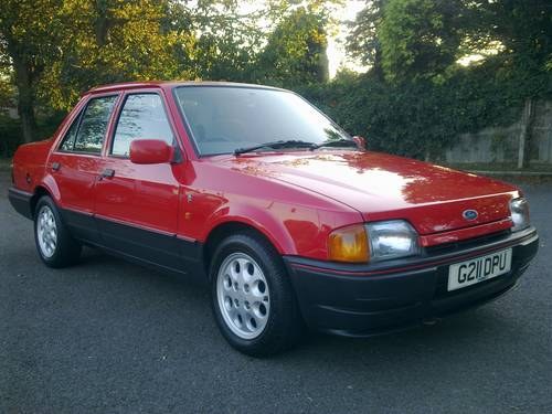 1989 41000 miles Ford Orion 1.6i Ghia SOLD