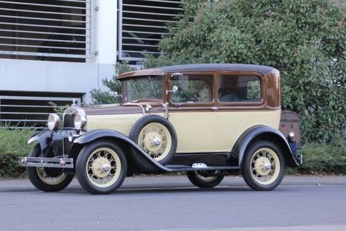 Ford Model A Tudor 1930 VERKAUFT