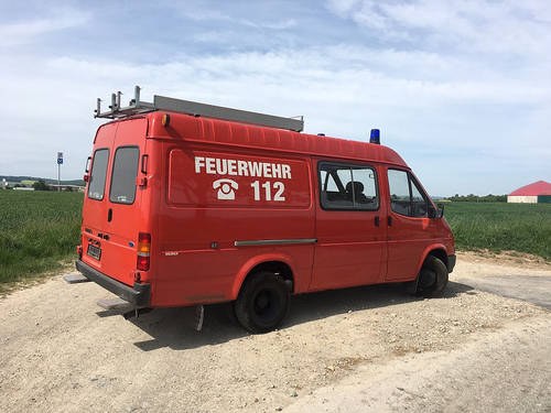 1990 Show Condition Transit MkIII Feuerwehr With Just 11k Miles SOLD