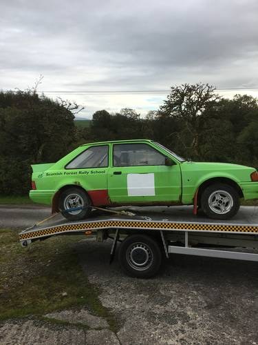 1984 Ford Escort MK3 RWD G3 ? Rally Car Project SOLD