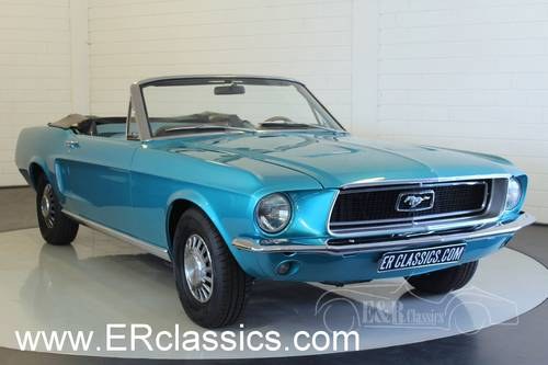 Ford Mustang V8 convertible 1968, power top, power steering In vendita