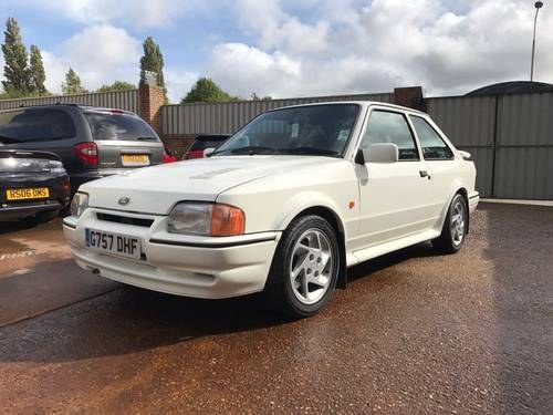 1989 Ford Escort RS Turbo Series 2 93,000 miles For Sale by Auction