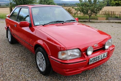 1990 Ford Escort XR3i  One owner with 7800 miles For Sale
