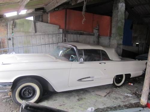 1959 Ford Thunderbird Convertible for restoration For Sale