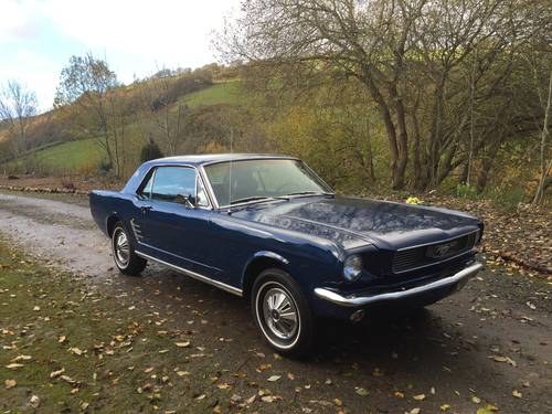 One Family Owned 1966 V8 Mustang 12 month MOT In vendita