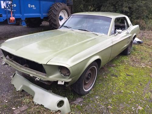 Ideal RestorationProject:  1967 Ford Mustang Coupe For Sale