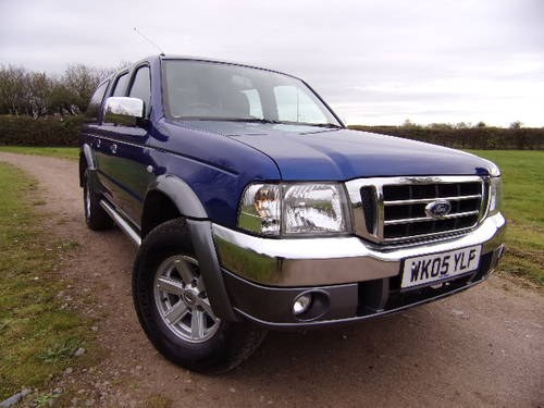 2005 Ford Ranger 2.5TDdi XLT Thunder (119,615m) VERKAUFT
