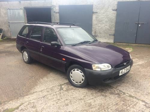 1997 Modern future classic Escort Estate with only 32k For Sale