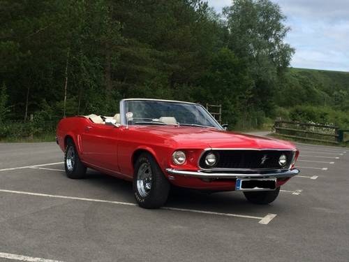 Ford Mustang convertible 1969 6 cylinder Automatic In vendita