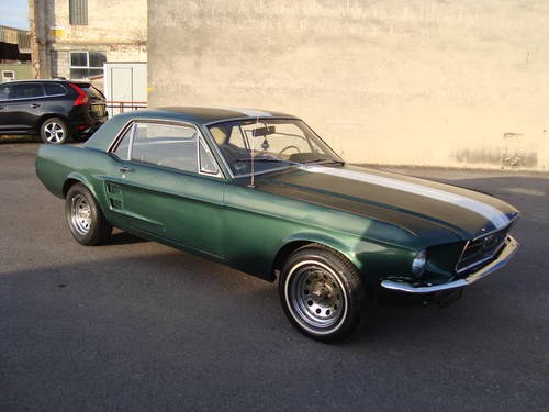 FORD MUSTANG COUPE (1967) GREEN! 95% RUST FREE! 1000'S SPENT SOLD