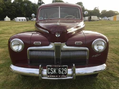 1942 Ford 4 door Super deluxe. ( staff car) For Sale