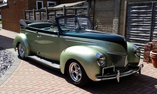 1939 Ford Deluxe Convertible Sedan For Sale
