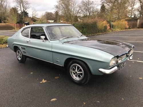 FEBRUARY AUCTION. 1969 Ford Capri 1600 GT For Sale by Auction