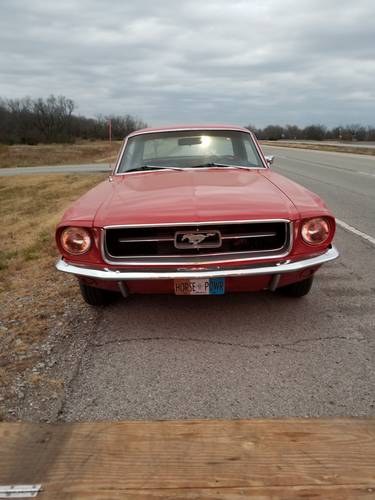 Red 302v8 one owner 1967 Mustang For Sale