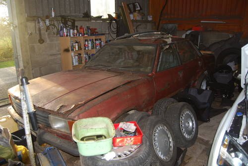 1977 Ford Cortina MK4 2.0s barn find rotten as a pear SOLD