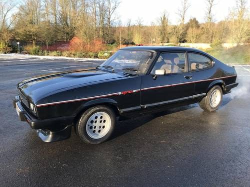 FEBRUARY AUCTION. 1984 Ford Capri 2.8 Injection For Sale by Auction