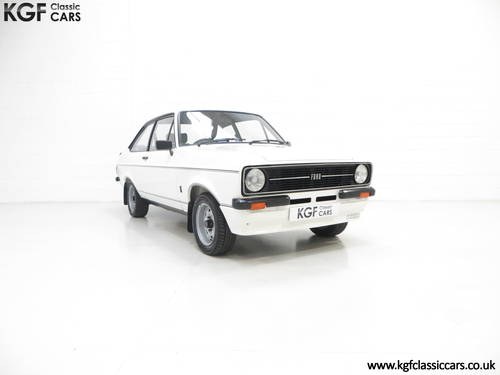 1977 An exceptional, Rallye Sport Mk2 Ford Escort RS Mexico SOLD