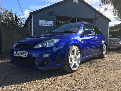 Stunning Ford Focus RS Mk1 Only 44k Miles SOLD
