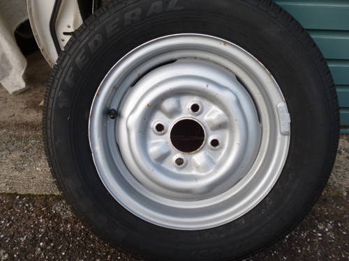 Ford, Lotus Wide Steel Rim;new 185 60x 13 Tyre For Sale