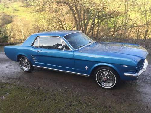 1966 Ford Mustang 289 V8 Auto UK Reg 12 Months MOT For Sale