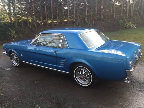1966 Sunning Saphire Blue manual 289 V8 For Sale
