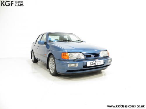 1988 A Rare Crystal Blue Ford Sierra RS Cosworth SOLD