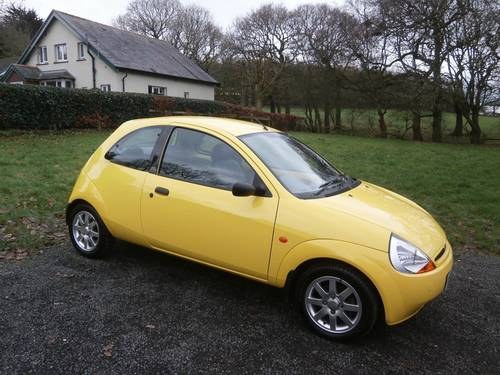 2000 FORD KA MILLENIUM YELLOW 6,995 MILES CONCOURS SHOW CAR! For Sale
